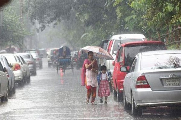 Gusty winds, rain and thundershowers across country