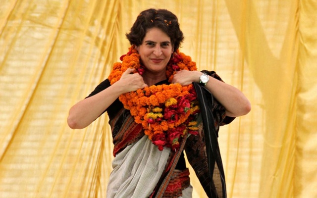 ‘It’s like Indira’s come back’: Sister of Indian opposition chief makes debut