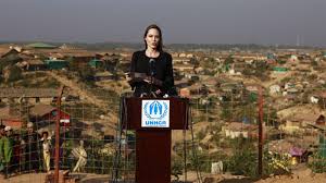 Jolie demands Myanmar’s genuine commitment over Rohingyas