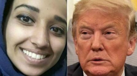 Trump: IS woman barred from US return