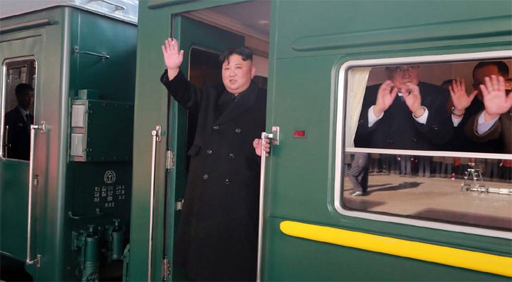 Kim Jong Un arrives in Vietnam after 70-hour train ride