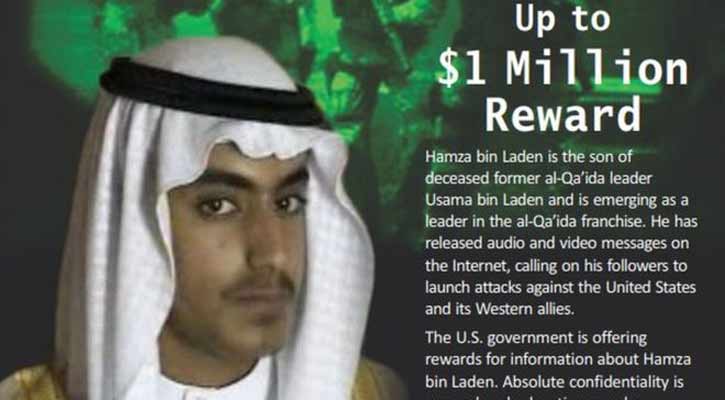 US offers $1m reward for Bin Laden’s son