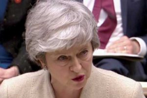 UK’s May under pressure to rule out long Brexit delay
