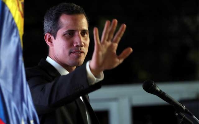 Venezuela blocks Guaido from office