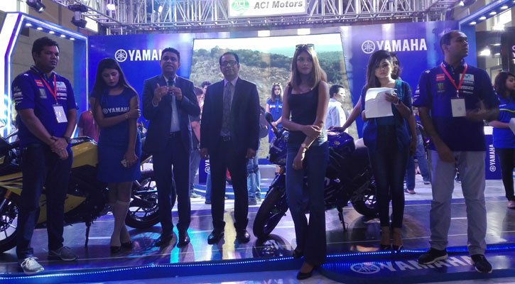 Yamaha makes appearance at 5th Dhaka Bike Show