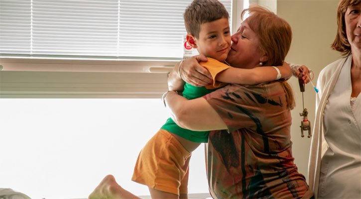 Boy rescued after day lost in Argentinian desert