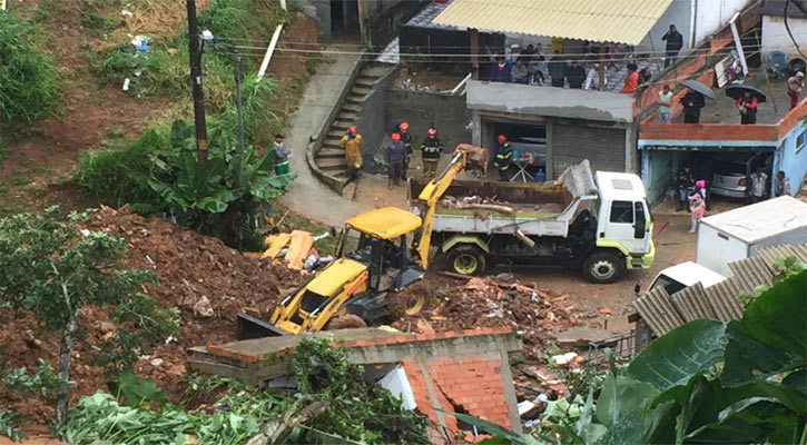 At least 12 killed in Brazil rainstorms