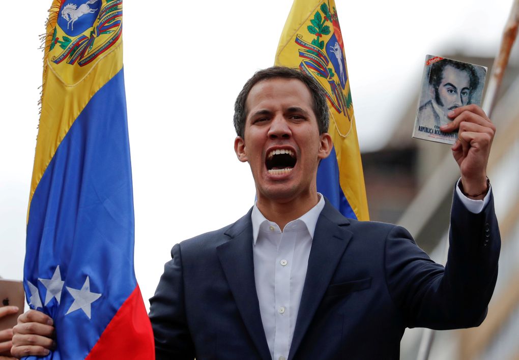 Guaido says will ask Venezuela legislature to respond to blackout