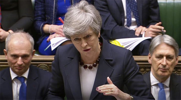 PM May says she’ll resign if parliament passes her Brexit deal