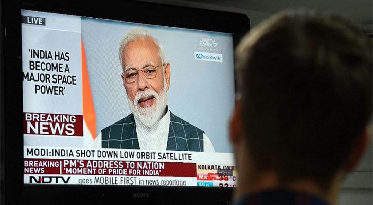 Narendra Modi declares India a ‘space superpower’