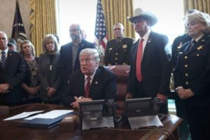 Trump issues veto over border emergency declaration