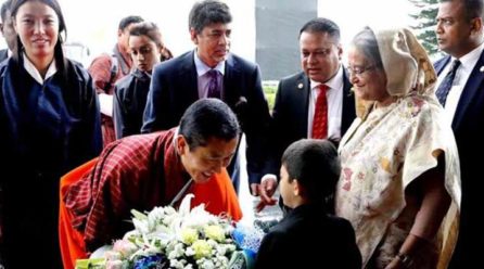 Bhutanese PM reaches PMO for bilateral talks