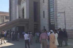 Fire at Pakistan PM Imran Khan’s office
