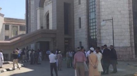 Fire at Pakistan PM Imran Khan’s office