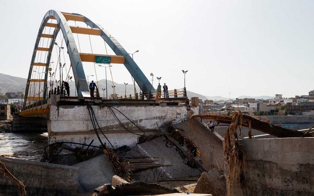 Flooding displaces tens of thousands in Iran. And more rain is forecast