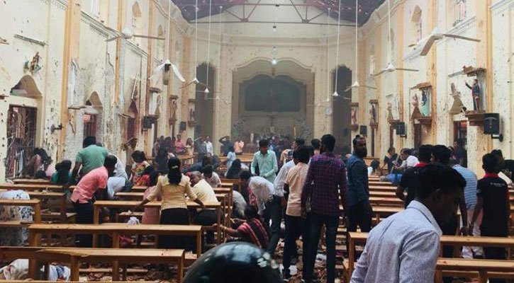 42 killed as series blasts rock Sri Lanka churches, hotels