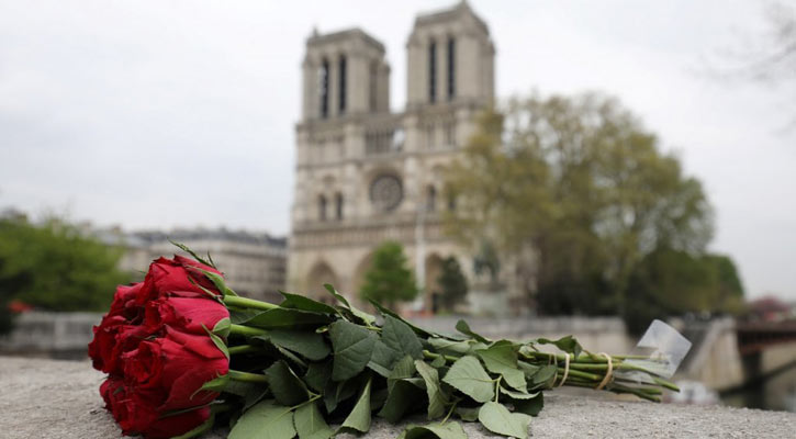 President Macron pledges to rebuild cathedral in 5 years