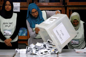 Voting underway in Maldives parliamentary election