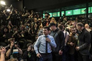 No joke: Ukraine TV comedian wins election’s 1st round