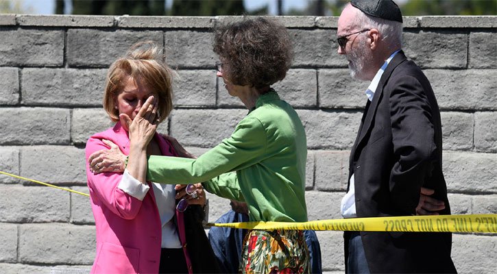 One killed in US synagogue shooting