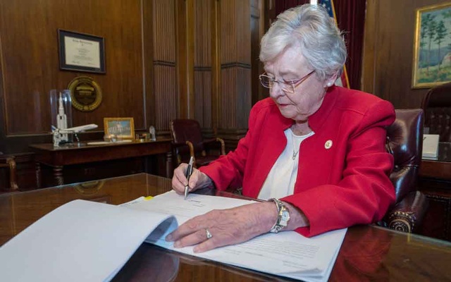 Alabama governor signs strictest US abortion ban into law