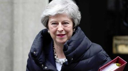 Britain’s May should set resignation date next week