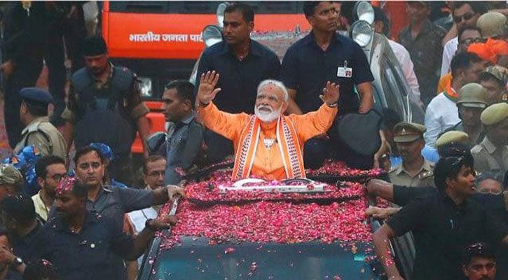 Modi secures landslide win; Congress Stunned