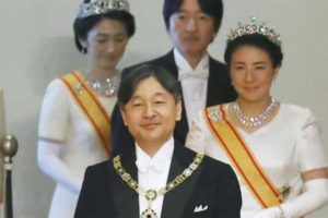 New Japanese Emperor Naruhito pledges to work as symbol of the people