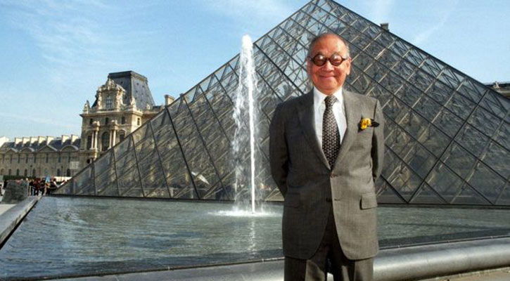 Louvre pyramid architect I M Pei dies aged 102