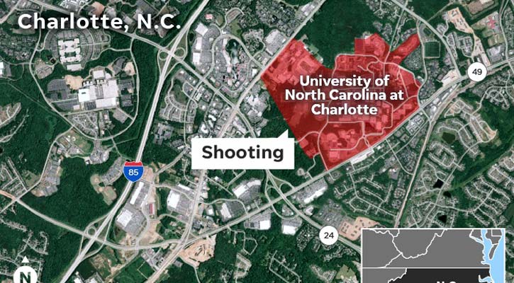 2 killed, 4 injured in shooting at North Carolina university