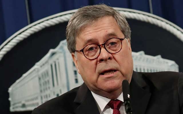 US AG Barr accused of contempt