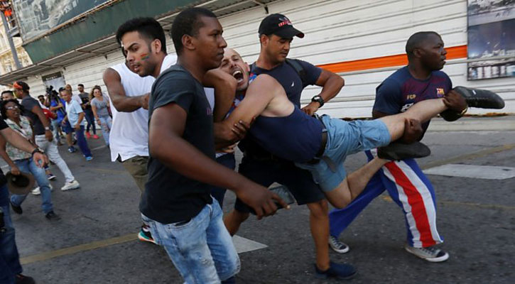 LGBT activists arrested at Havana pride march