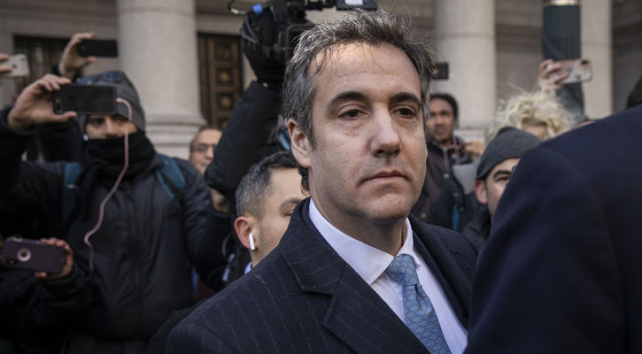 Trump’s ex lawyer Cohen heads to prison