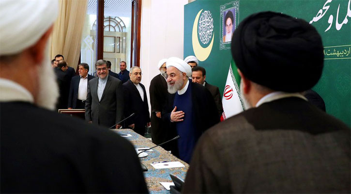 Rouhani rejects talks, says Iran faces US ‘economic war’