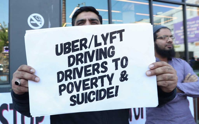 Eyeing IPO riches, Uber drivers go on strike in UK and US