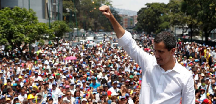 Venezuela’s opposition leader vows crippling strikes