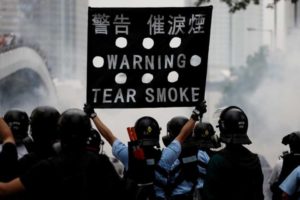 Hong Kong shuts govt offices, security tight after violent protests