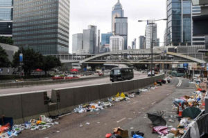 Hong Kong extradition protests leaves city in shock