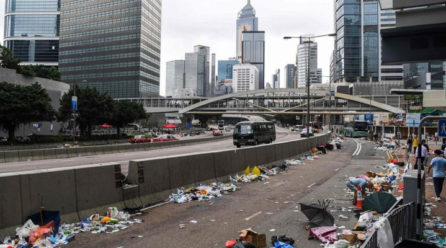 Hong Kong extradition protests leaves city in shock