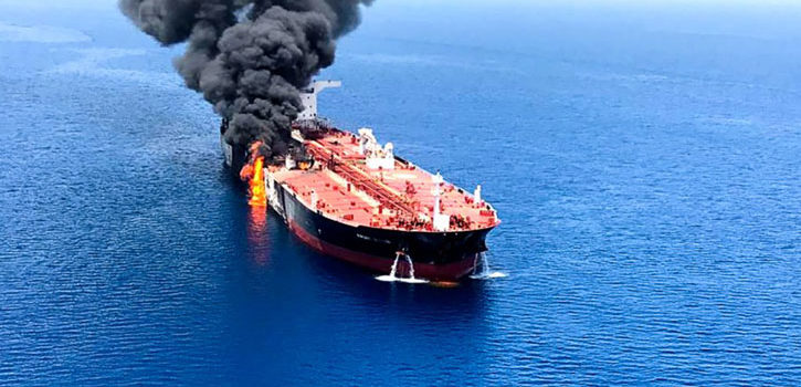 Saudi Arabia blames Iran for tanker attacks