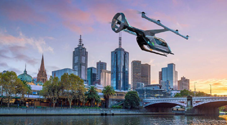 Uber takes its flying taxi ambitions to Australia