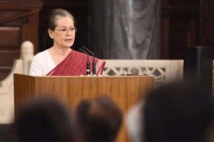 Sonia Gandhi elected leader of new Congress lawmakers