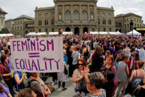 Swiss women go on strike for fairer pay, more equality