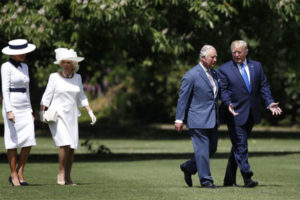 Royal family hosts Trump in UK state visit