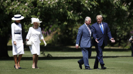 Royal family hosts Trump in UK state visit