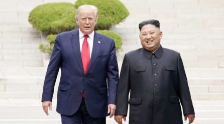 Trump meets North Korea’s Kim on DMZ between the two Koreas