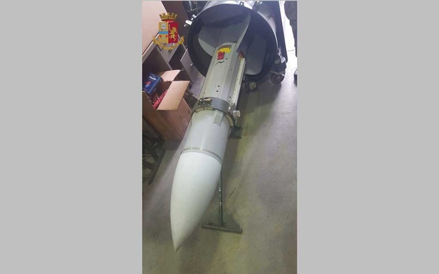 Italy seizes air-to-air missile, guns in raids on neo-Nazis