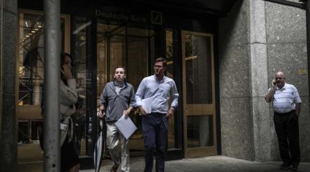 Deutsche Bank layoffs begin