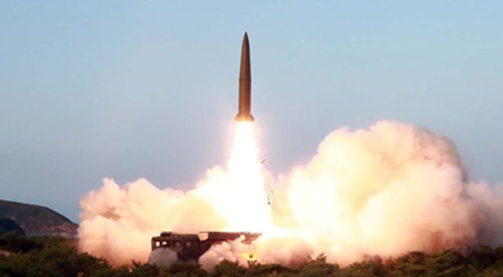 N Korea missile launch ‘a solemn warning to South