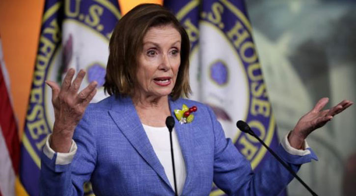 Pelosi decries Trump ‘racist attacks’ on lawmaker